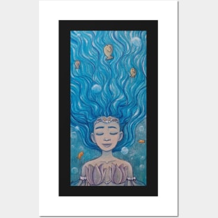 Mermaid Posters and Art